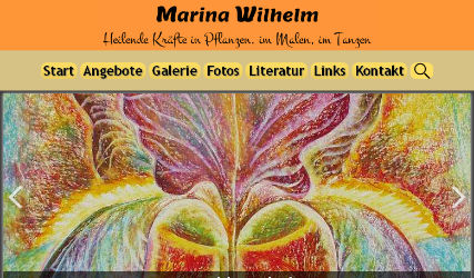 Illustrationen, Foto- und Gemälde-Galerie von Marina Natalie Wilhelm. (Erstellung: 2007)